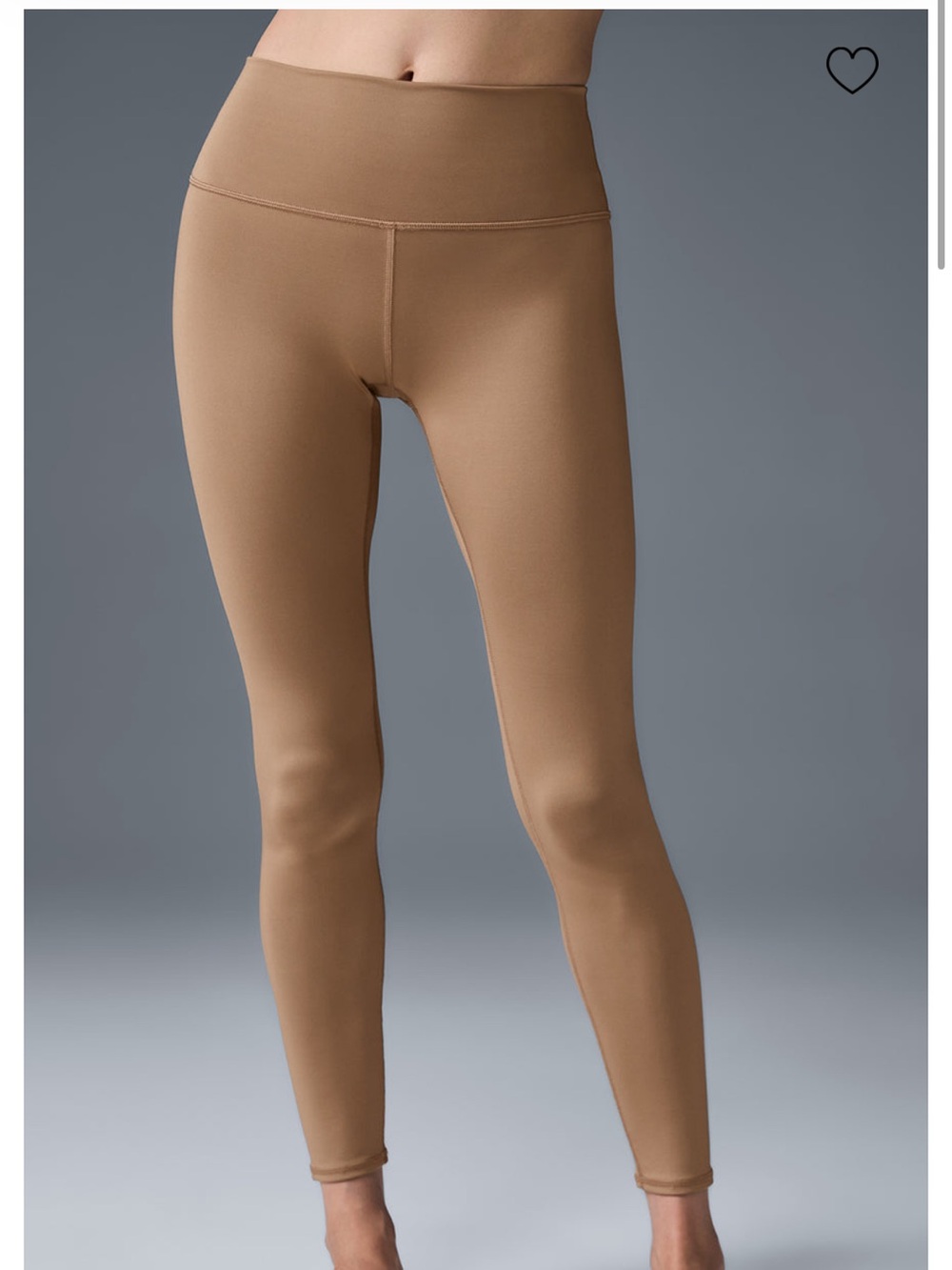 ALO Yoga 7/8 High-Waist Airlift Legging -
Toasted Almond size medium